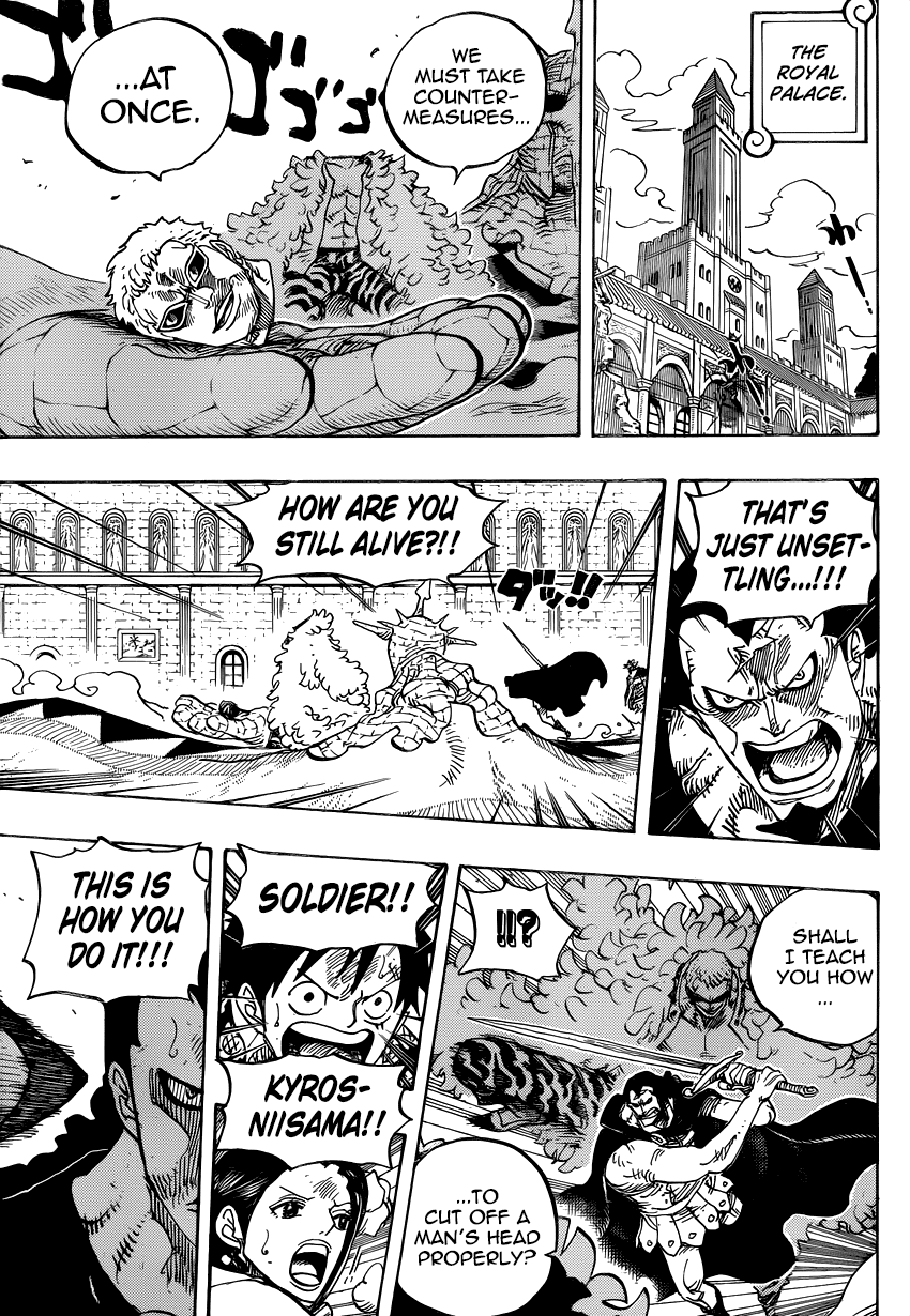 One Piece, Chapter 745 image 05